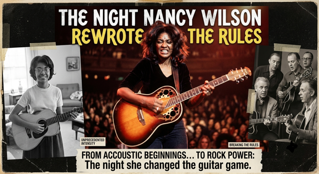 The Night Nancy Wilson Picked Up a Guitar and Rewrote the Rules of Rock — A Story Every Music Fan Needs to Know